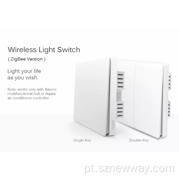 Aqara D1 Smart Wireless Wall Switch Controle remoto